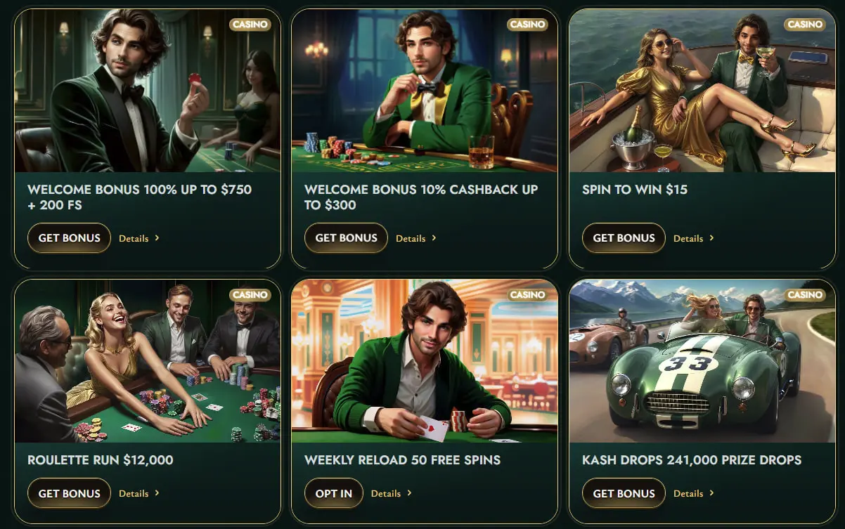 Bonuses Cashed