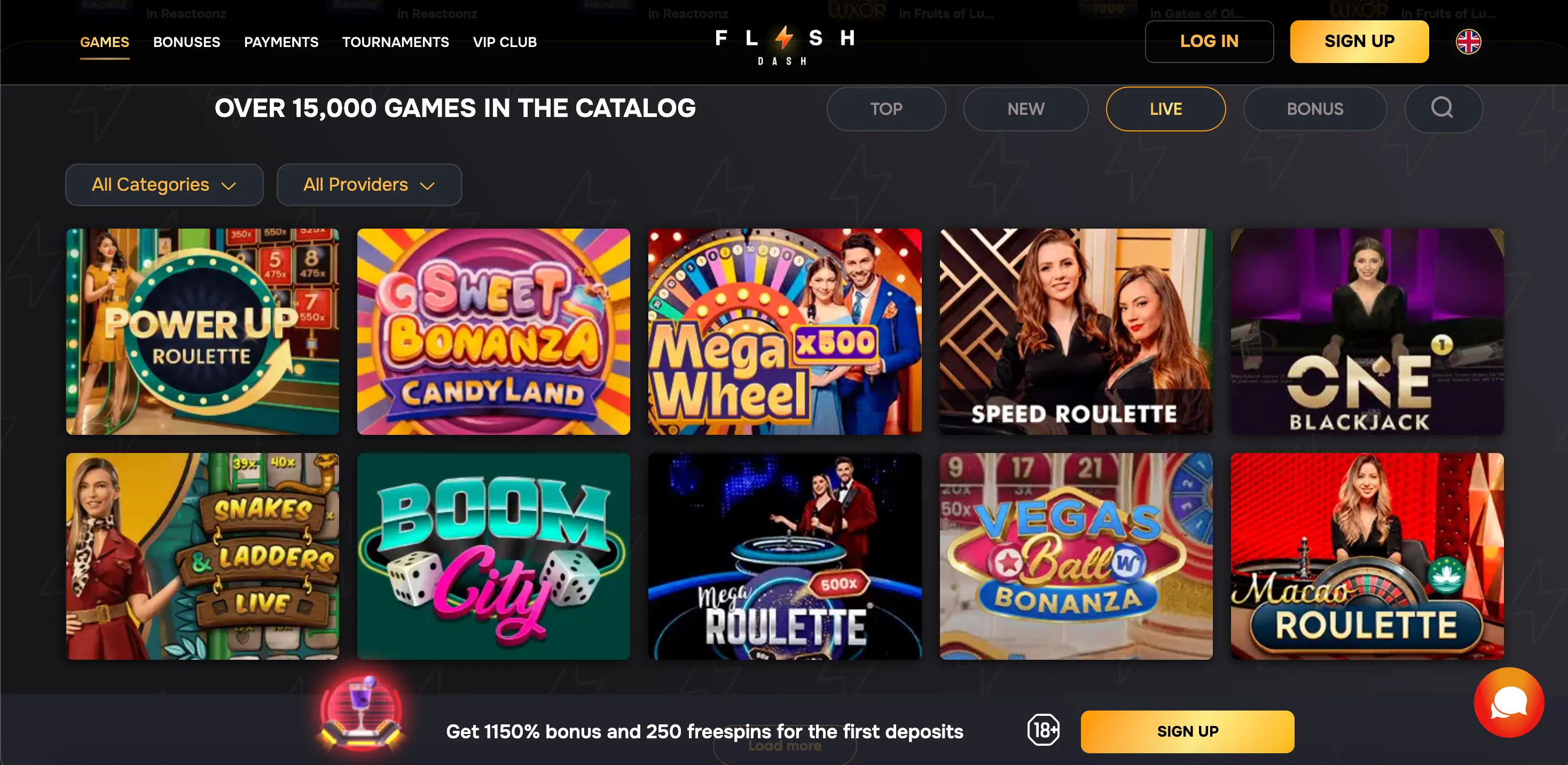 FlashDash Casino