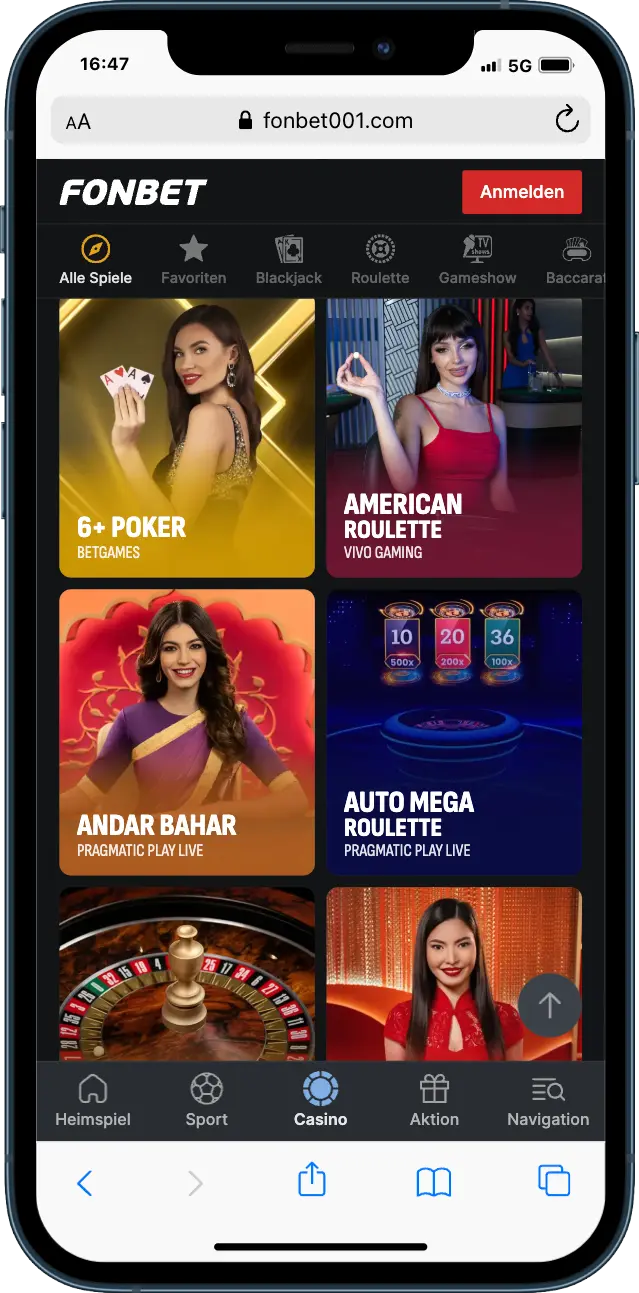 Fonbet Casino Fonbet Casino Live