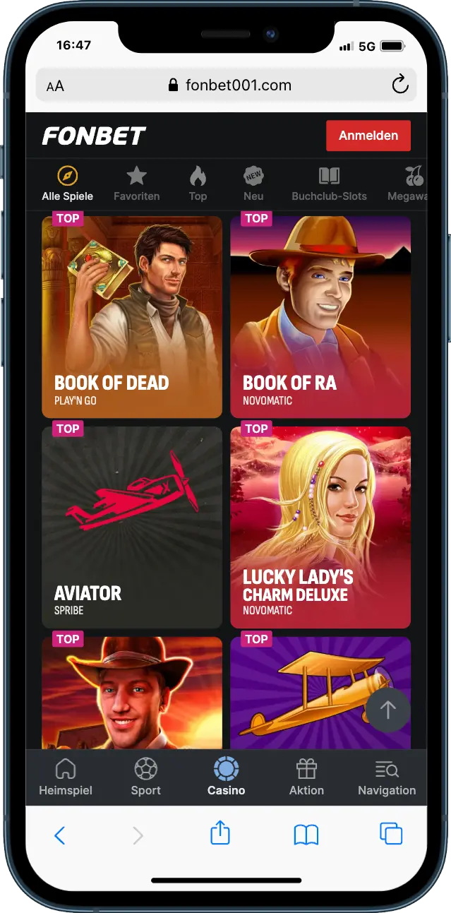 Fonbet Casino Fonbet Casino Spielautomaten