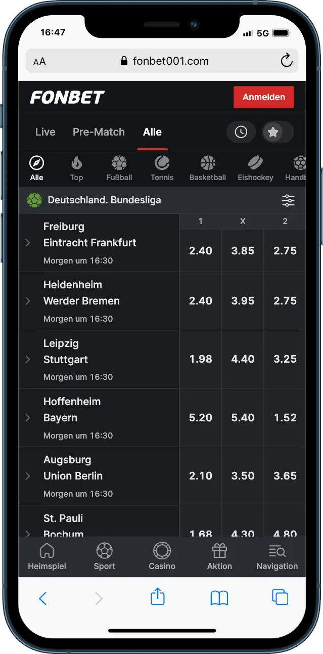 Fonbet Casino Fonbet Casino Sportwetten