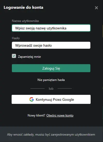 1Bet Logowanie 1Bet